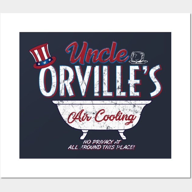 Uncle Orville's Air Cooling Wall Art by ResortMagicMerch